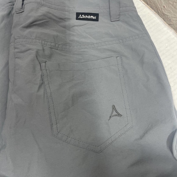 SCHÖFFEL Gray Straight Leg Regular Fit Outdoor Hiking Trail Pant Mens Sz Medium - Picture 2 of 7
